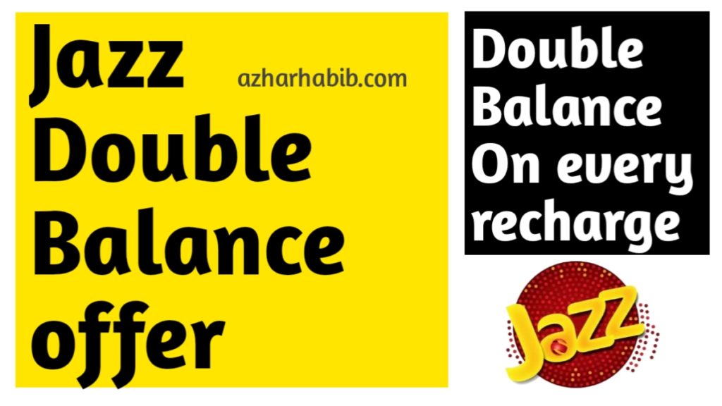 jazz double balance offer 2022