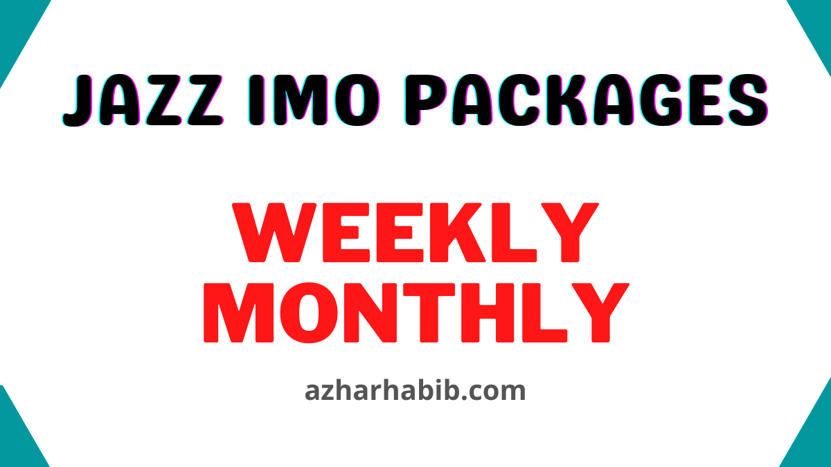 jazz imo packages