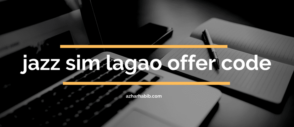 jazz sim lagao offer code
