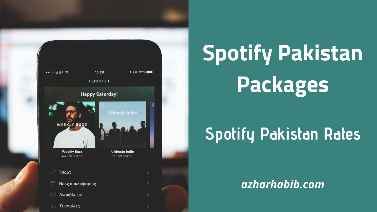Spotify Pakistan Packages