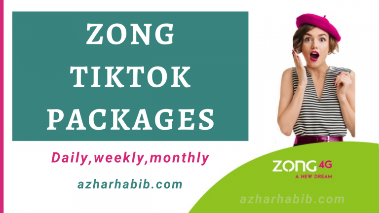 Zong Tiktok Packages 2022