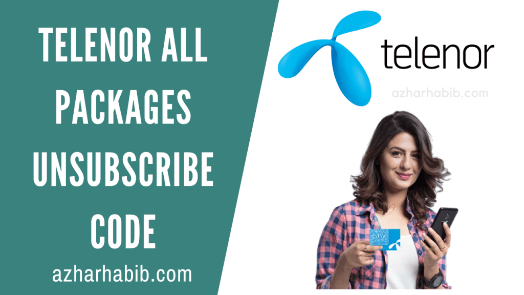 telenor all packages unsubscribe code