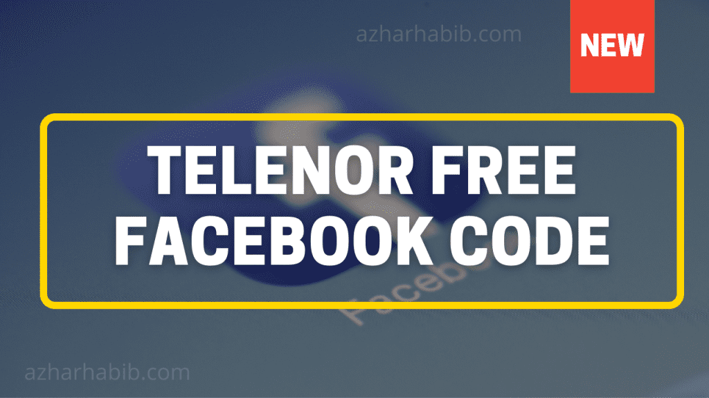 Telenor free Facebook code 2022