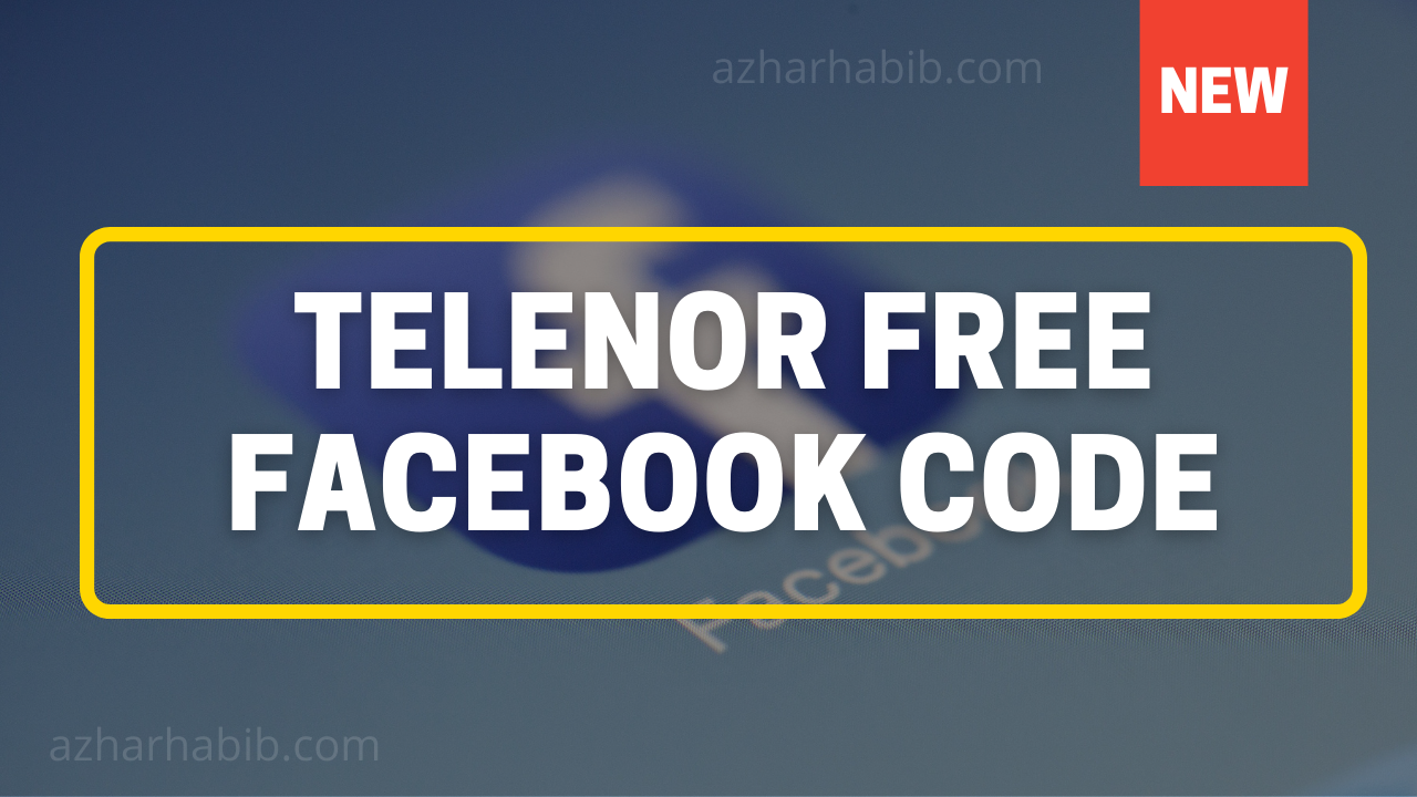 Telenor free Facebook code 2022