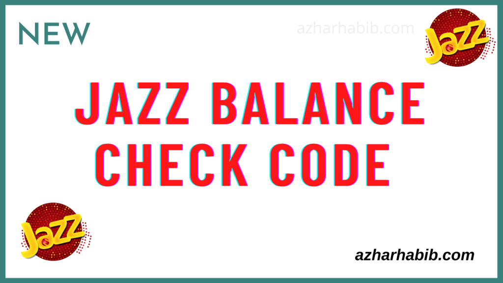 Jazz Balance Check code