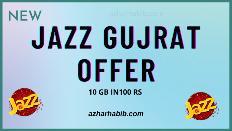 Jazz Gujrat Haftawar Offer
