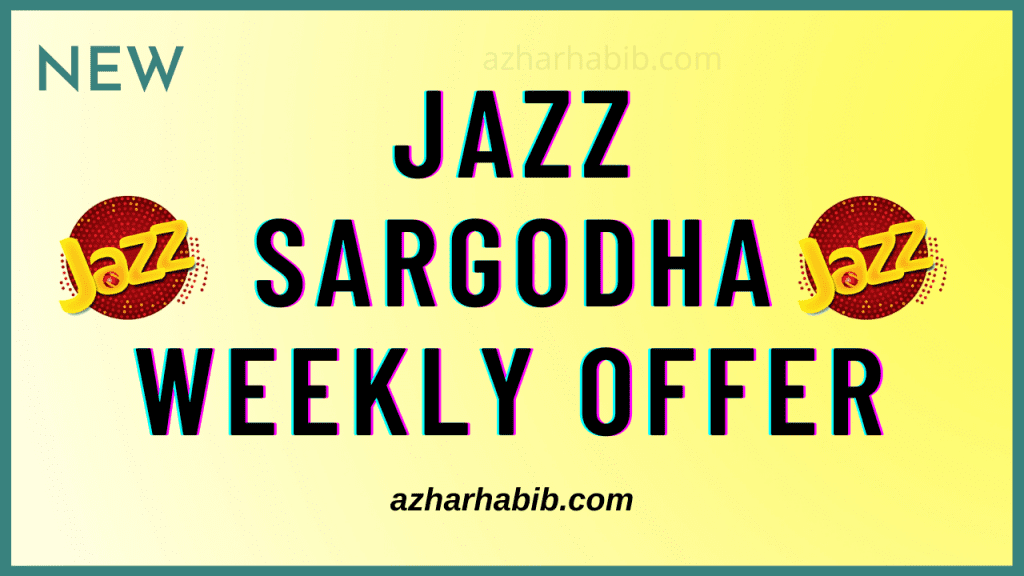 jazz sargodha weekly offer