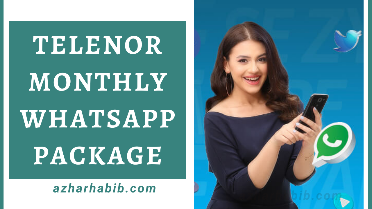 telenor monthly whatsapp package