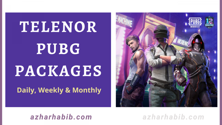 Telenor PUBG Packages