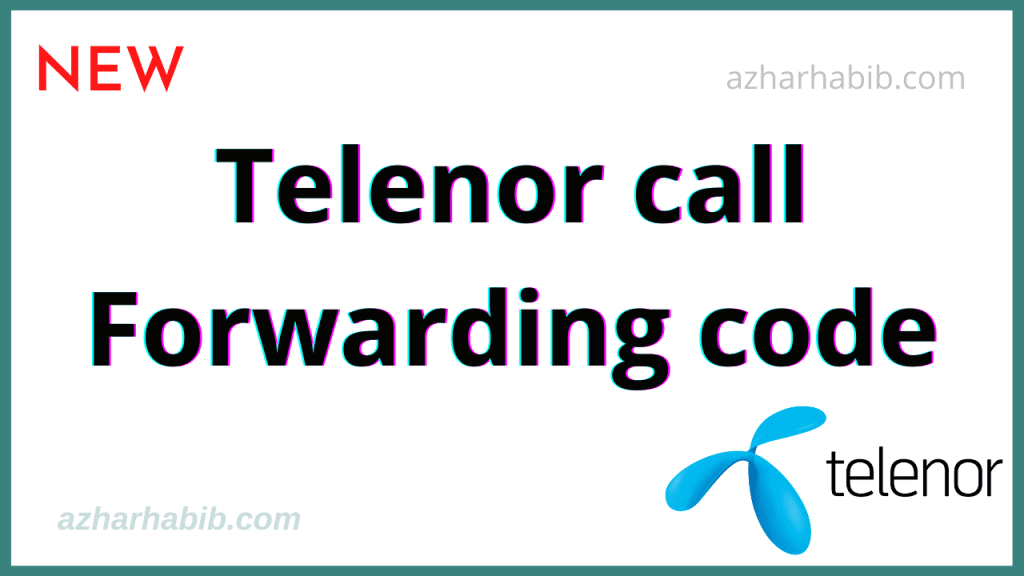 Telenor call forwarding code