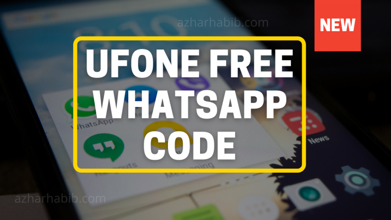 ufone free whatsapp 2022