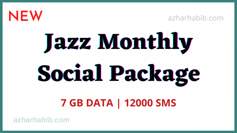 Jazz Monthly Social Package