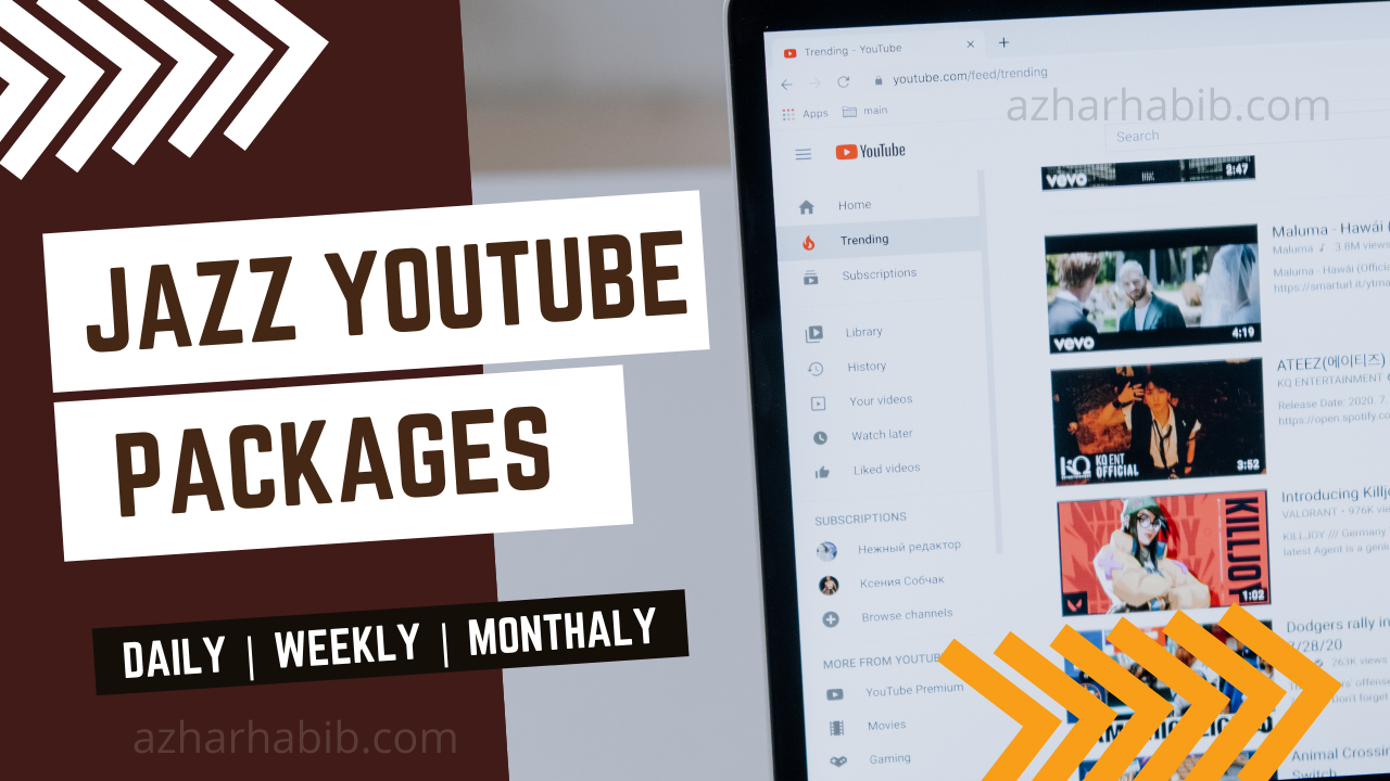 Jazz YouTube Packages