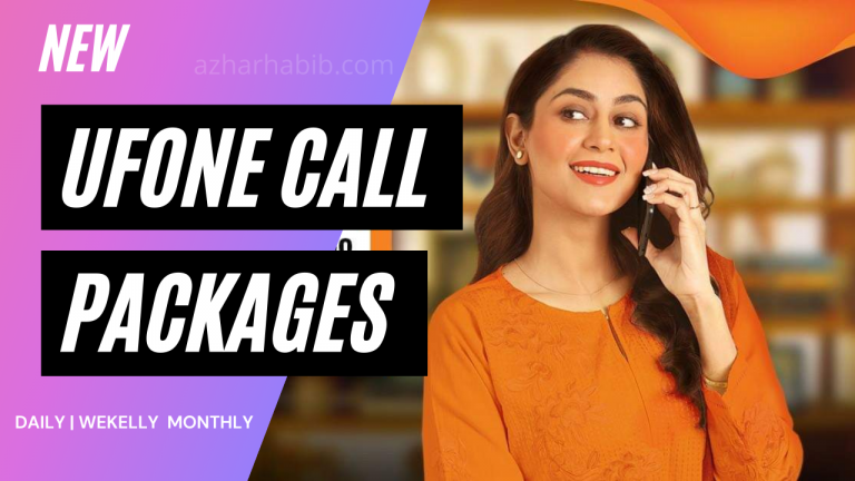 Ufone Internet Packages
