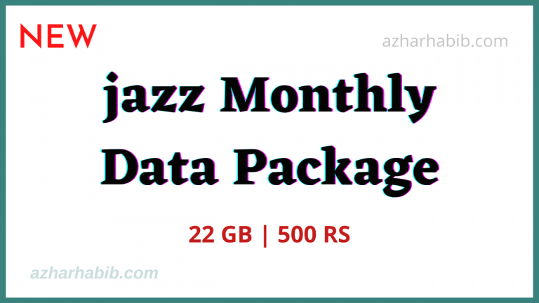 jazz Monthly Data Package