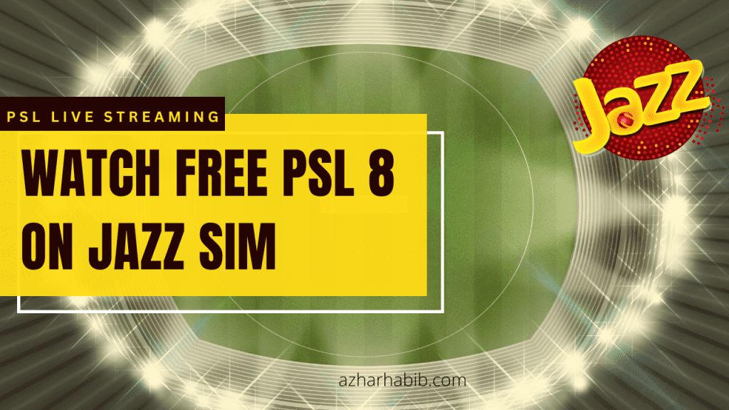 Watch free PSL on jazz sim without balance 2023
