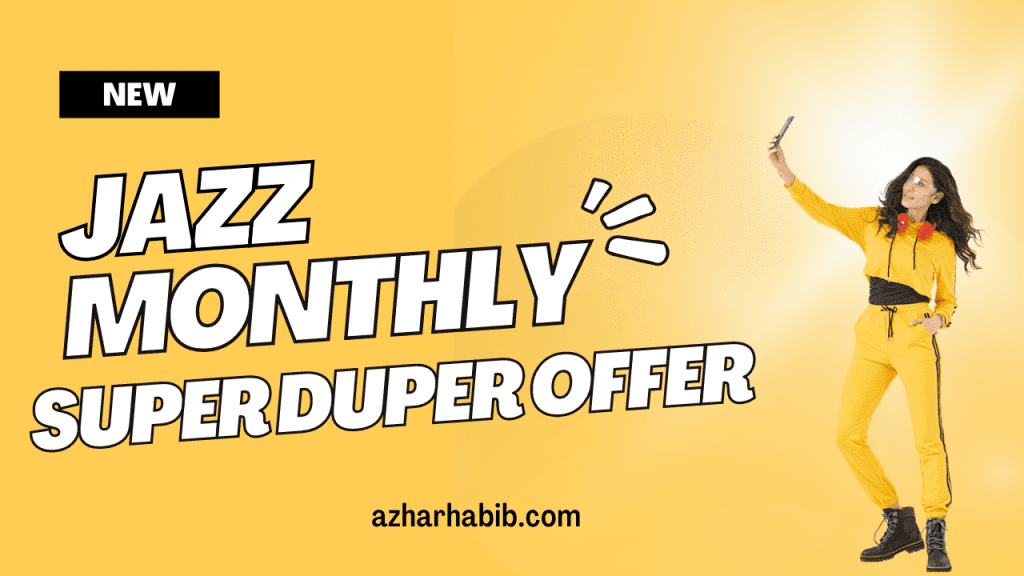 Jazz Monthly Super Duper Offer