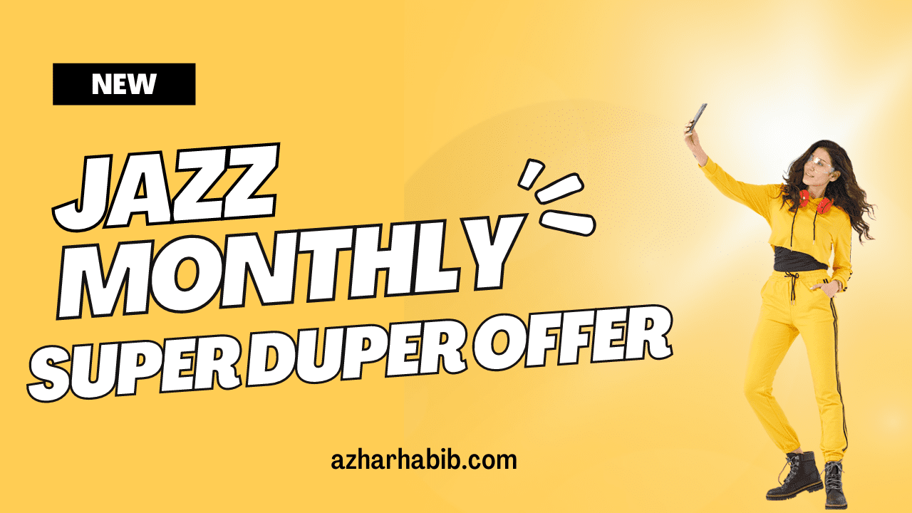 Jazz Monthly Super Duper Offer