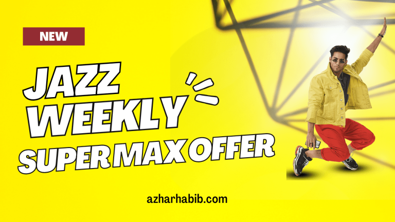 Jazz Weekly Super Max Offer 2023 | Price & Details