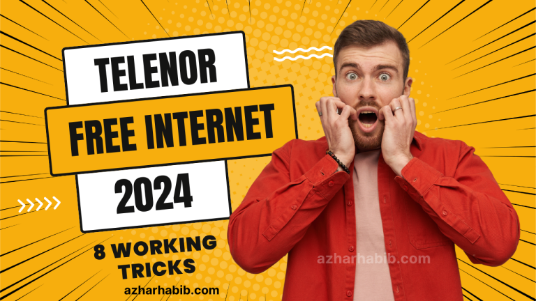 Telenor free Internet 2024